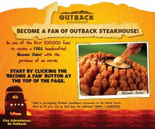 Outback Steakhouse Bloomin' Onion